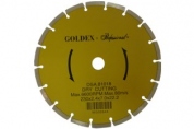 Disco diamantado segmentado 9" Goldex