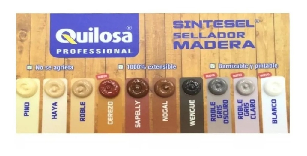 SELLADOR SINTESEL MADERA PINO QUILOSA 300 ml.