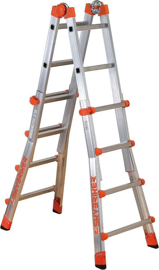 ESCALERA Peppina ALUMINIO 4+5 ESC.(2,19-4,30) ITALIANA