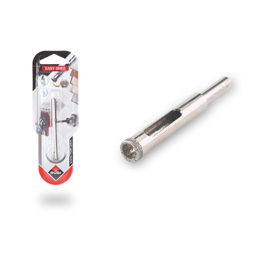 BROCA EASY GRES 6mm. RUBI 04922