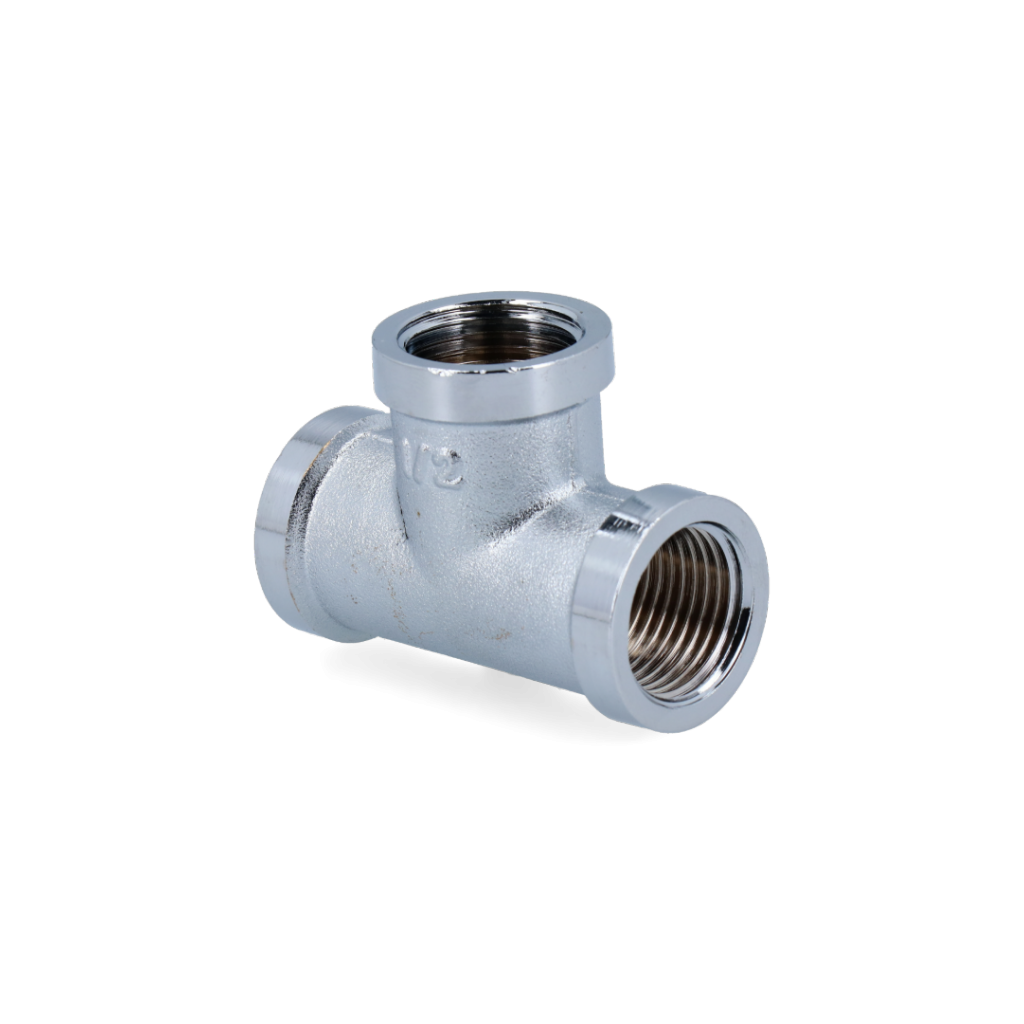 TEE Bronce CROMADA 1/2"