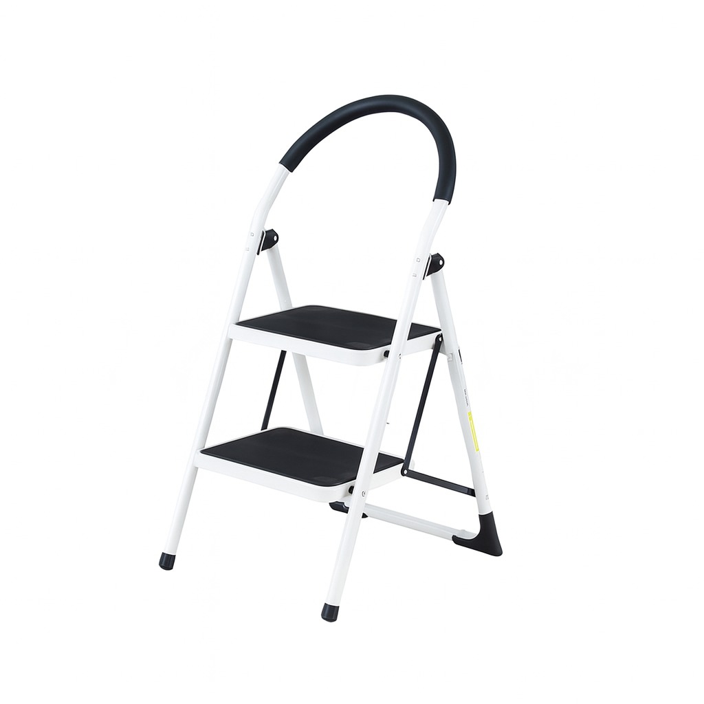 ESCALERA FAM ACERO C/PLAT. 150KG 2 ESC.