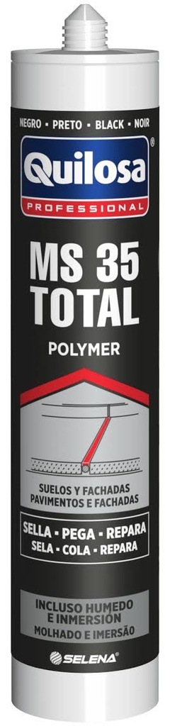 SELLADOR ADHESIVO POLIMERO MS35 300ml. GRIS QUILOSA