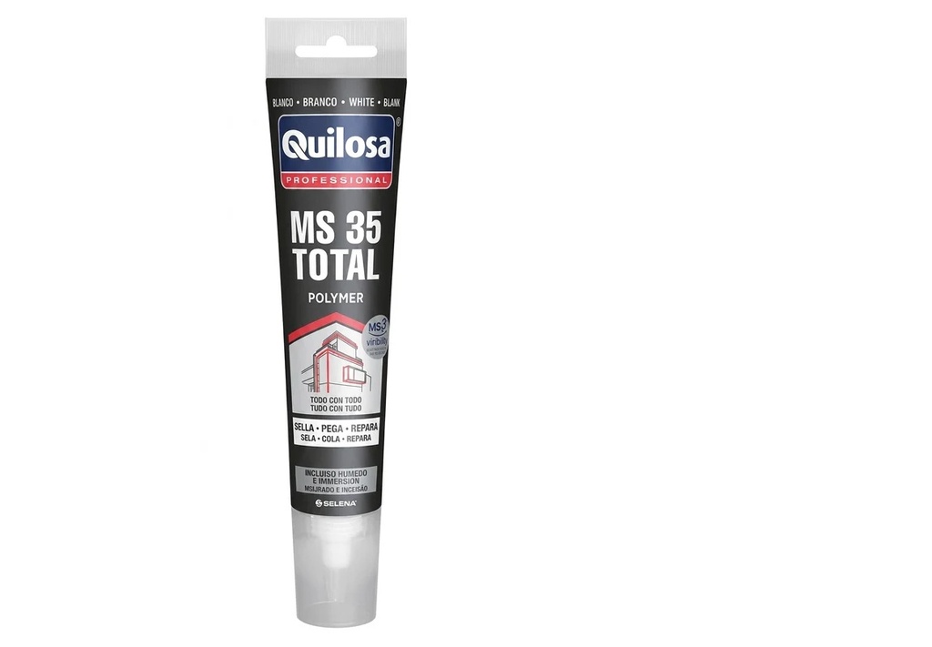 SELLADOR ADHESIVO POLIMERO MS35 100ml. BLANCO QUILOSA