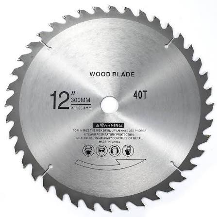 DISCO S.CIRC. WIDIA ALPHA 12"X40T BUJE 16-20-25-30