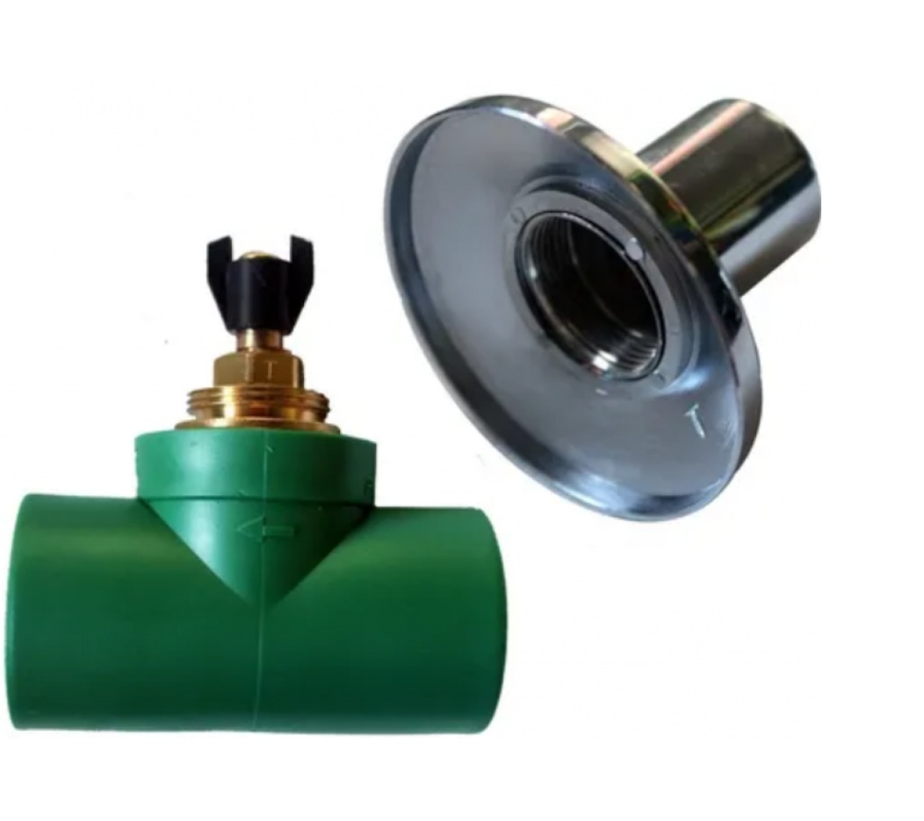 POLITHERM  LLAVE DE PASO C/GOMA 20