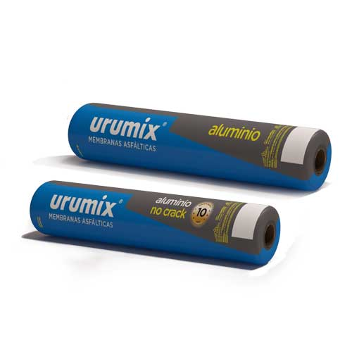 ROLLO MEMBRANA Asfáltica 40Kg. C/ALUM. NO CRACK URUMIX