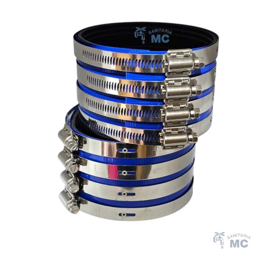 JUNTA ELASTOMERICA 110 C/ABRAZADERA