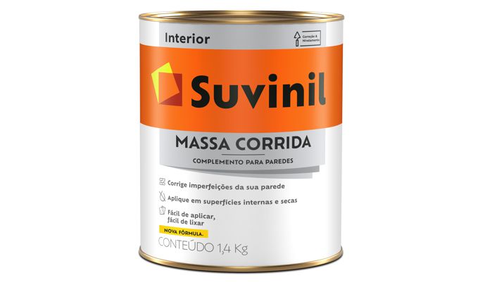 x 0,90 Lt. SUVINIL ENDUIDO P/INTERIOR 1,4 Kg.