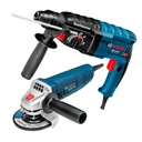 Combo ROTOMARTILLO GBH 2-24+AMOLADORA GWS 850 BOSCH