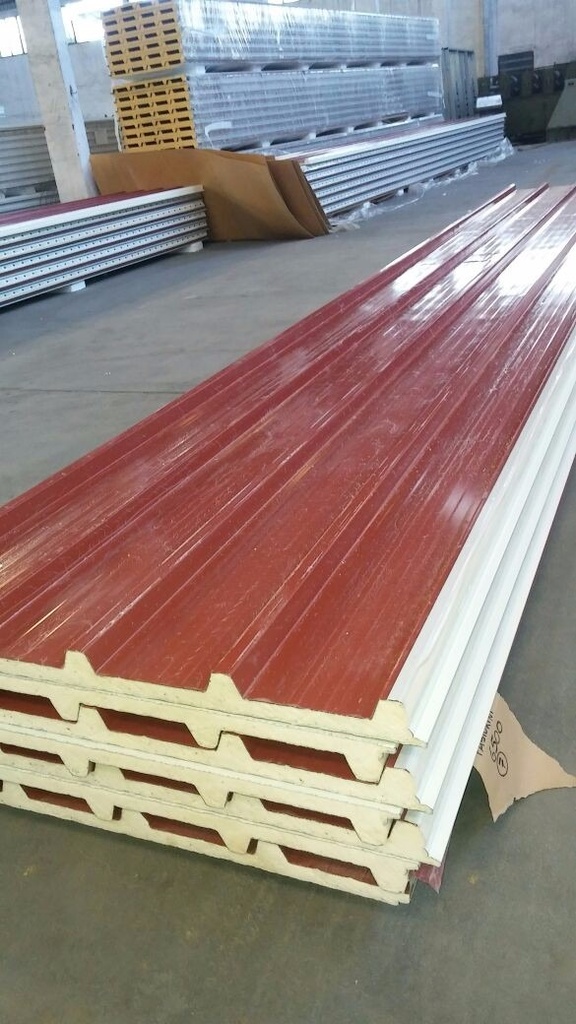 Chapa Trapezoidal C/Poliuretano + Doble Chapa Armco 5,95x1,06