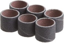 Kit 6 Lijas CilÌndricas 1/2" Gr.120 Dremel 432