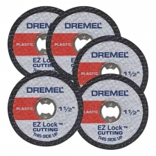 Kit 5 Discos Corte Metal Minitorno Dremel EZ476