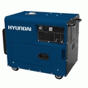 Generador Hyundai Diesel Trifásico 220v Insonorizado 8KVA