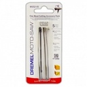 Kit 5 Hojas P/caladora Dremel Moto-Saw Ms52-01