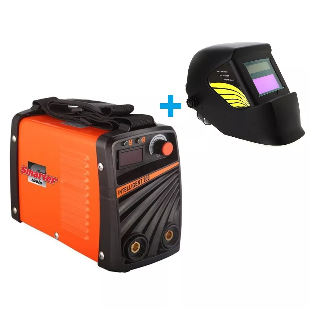 Soldadora Inverter 160 Amp Intelligent 180 Smarter + Careta